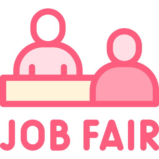 Job fair Detailed color Lineal color icon