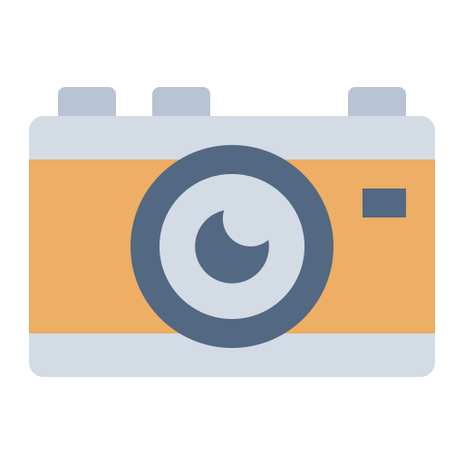 Camera Generic color fill icon