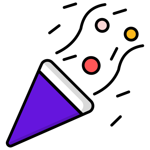 パーティーハット Generic color lineal-color icon
