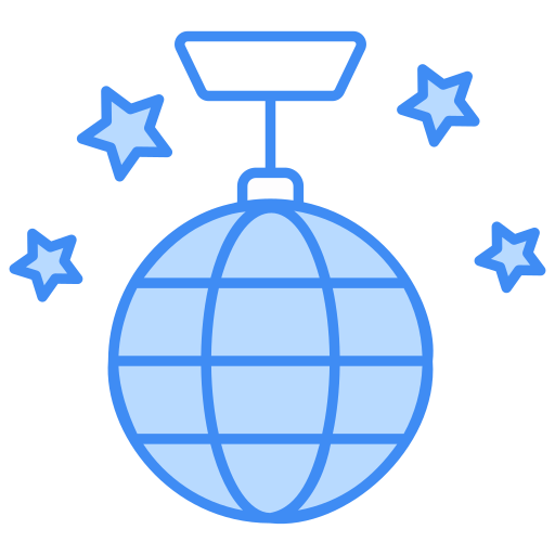 spiegelball Generic color lineal-color icon