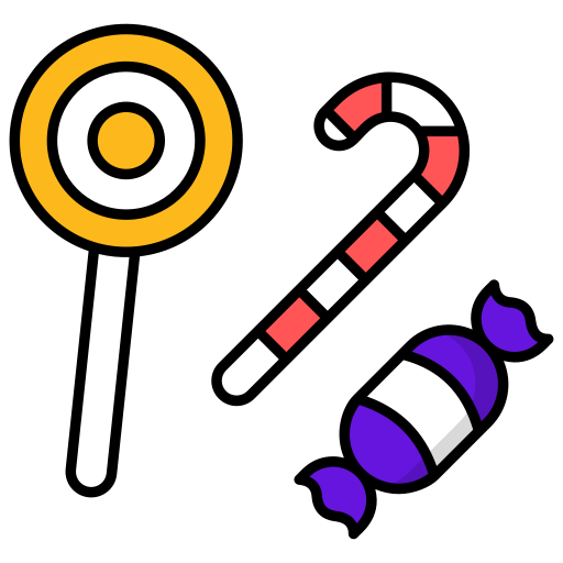 Candy cane Generic color lineal-color icon