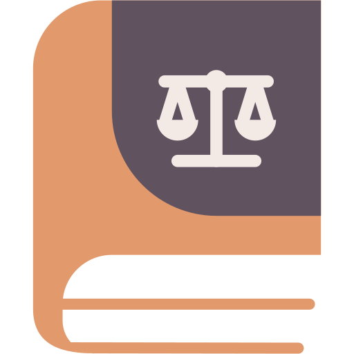 Constitutional law Generic color fill icon