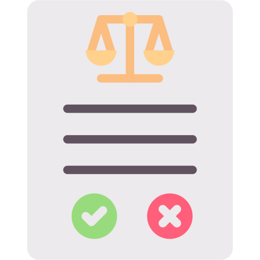 Regulations Generic color fill icon