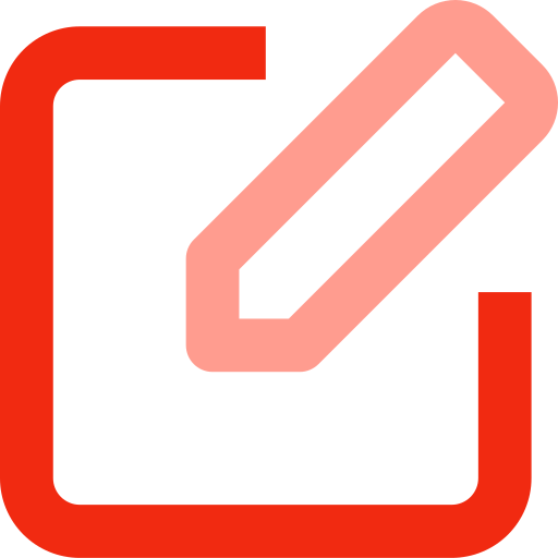 Edit Generic color outline icon
