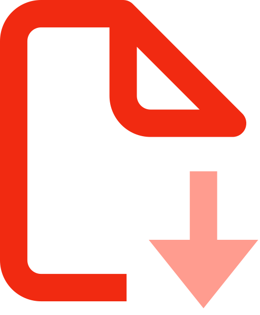 archivo Generic color outline icono