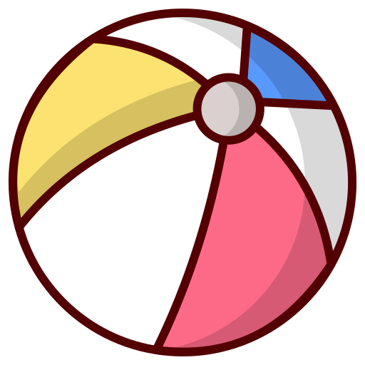 strandbal Generic color lineal-color icoon