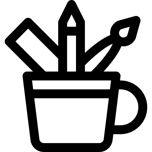 piórnik Basic Rounded Lineal ikona