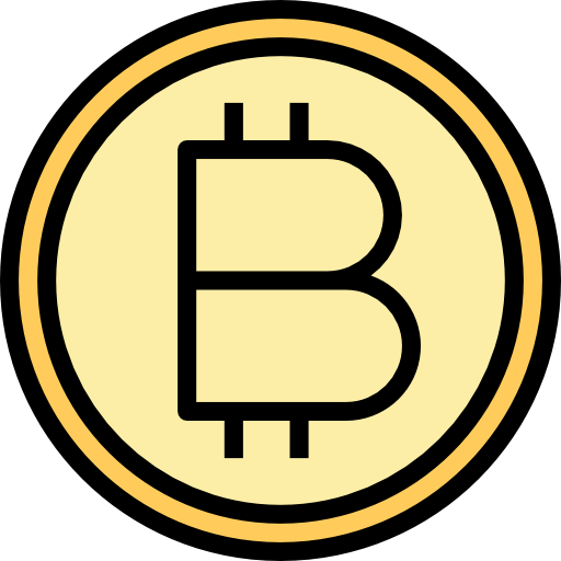 bitcoin Mavadee Lineal Color icon