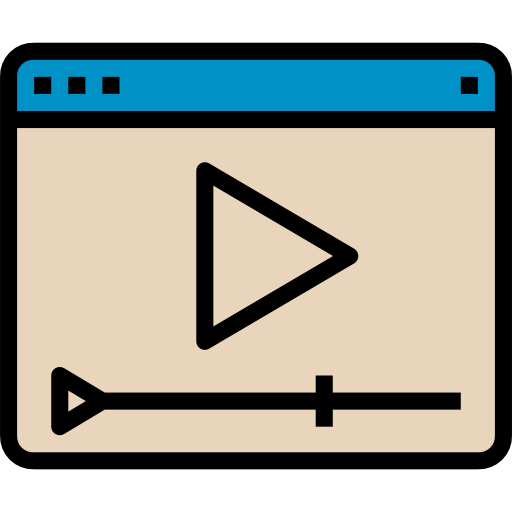 videoplayer Mavadee Lineal Color icon