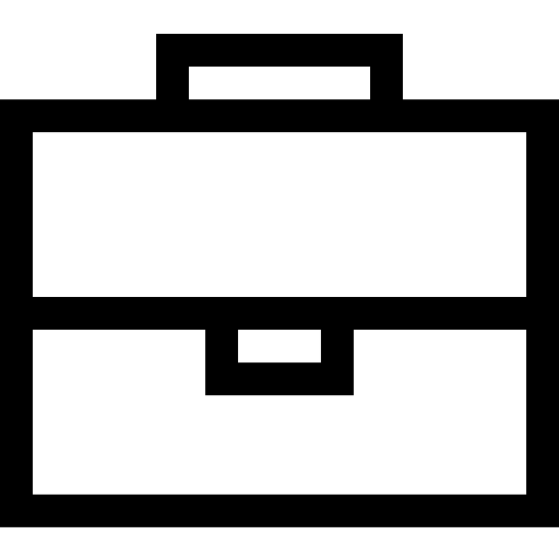 ブリーフケース Basic Straight Lineal icon