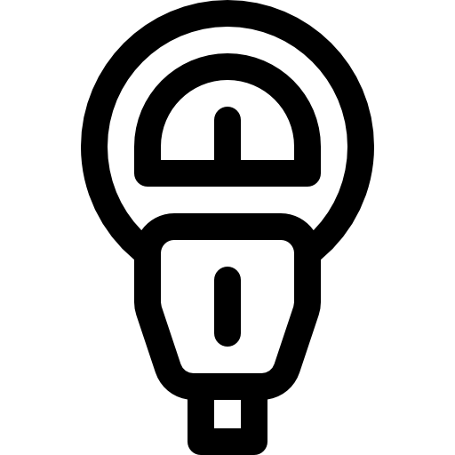 주차료 징수 기 Basic Rounded Lineal icon