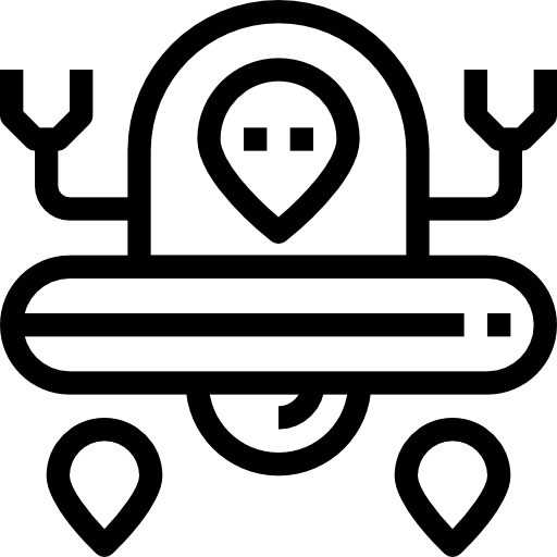 ufo Justicon Lineal ikona