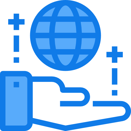 인터넷 Justicon Blue icon