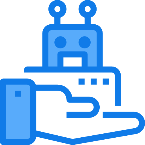 robot Justicon Blue icona