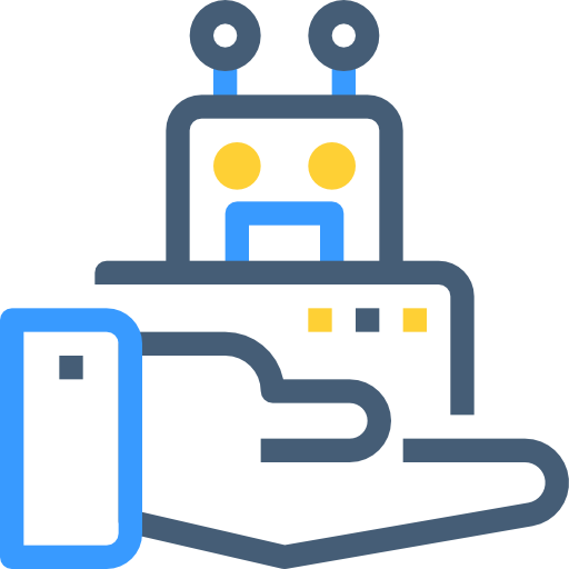 robot Justicon Two tone icono
