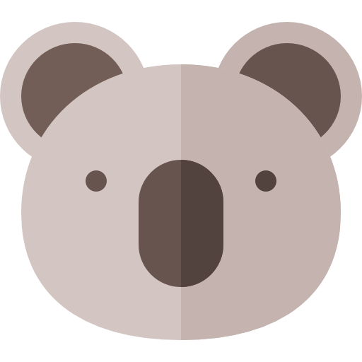 koala Basic Rounded Flat ikona