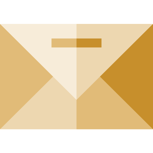 Envelope Basic Straight Flat icon