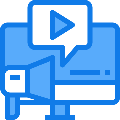 videoplayer Justicon Blue icon