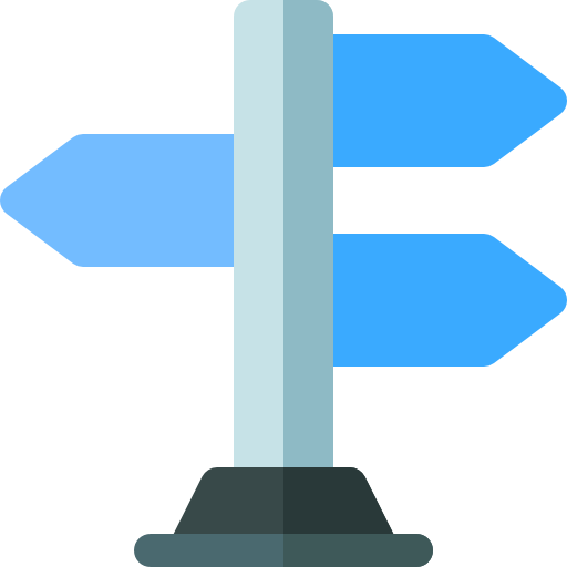 straßenschild Basic Rounded Flat icon