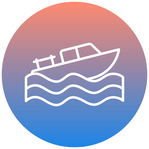 ボート Generic gradient fill icon