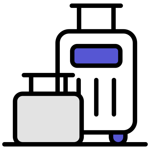 Luggage Generic color lineal-color icon