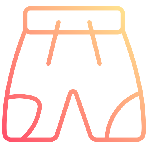 Shorts Generic gradient outline icon
