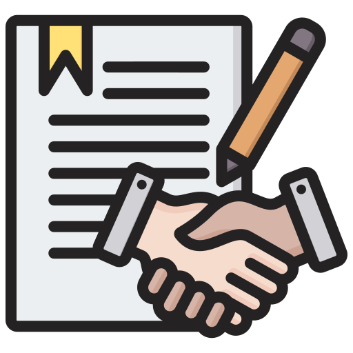 Agreement Generic color lineal-color icon