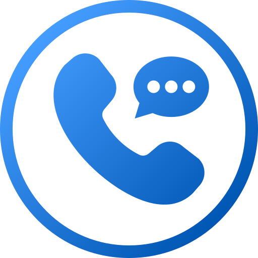 rozmowa telefoniczna Generic gradient fill ikona