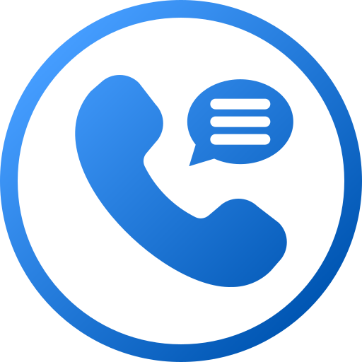 Phone message Generic gradient fill icon