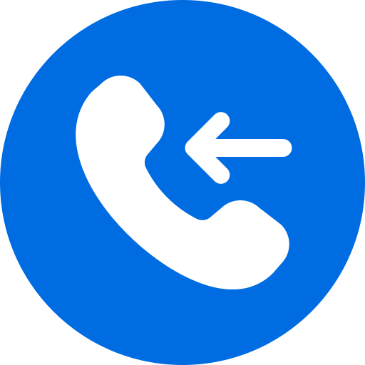 binnenkomend telefoongesprek Generic color fill icoon