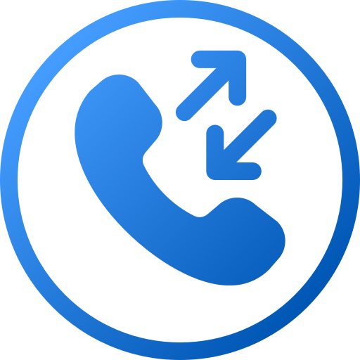 Telephone call Generic gradient fill icon