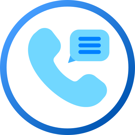 Phone chat Generic gradient fill icon