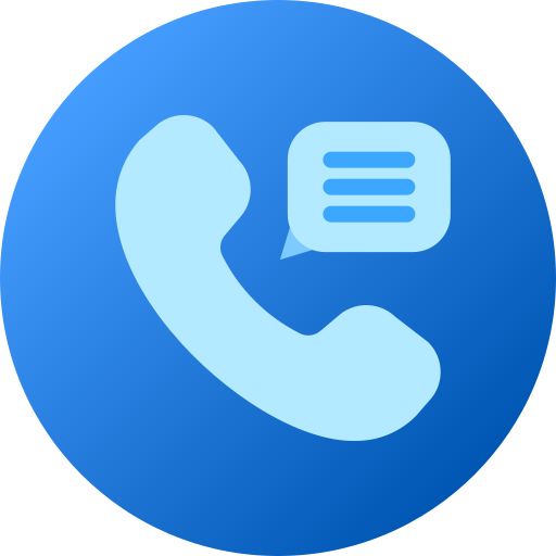 Phone chat Generic gradient fill icon