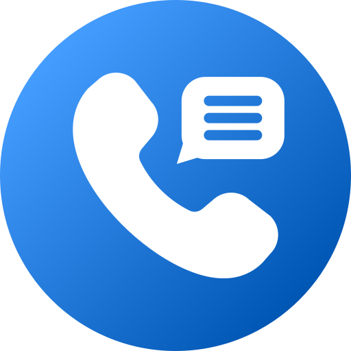 Phone chat Generic gradient fill icon