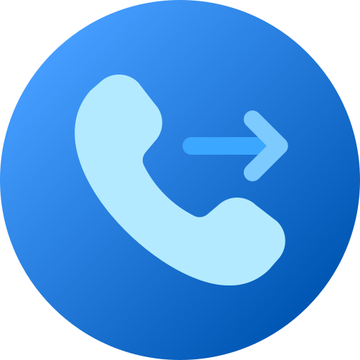 Outgoing call Generic gradient fill icon