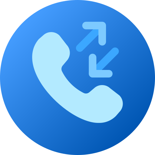 Telephone call Generic gradient fill icon