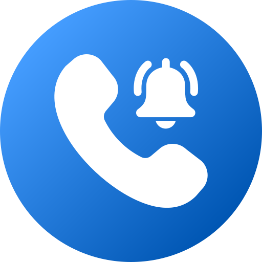 Ringing phone Generic gradient fill icon