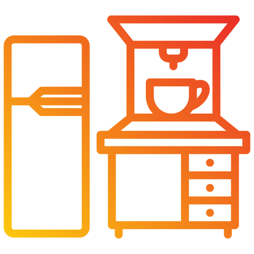 Kitchen appliances Generic gradient outline icon