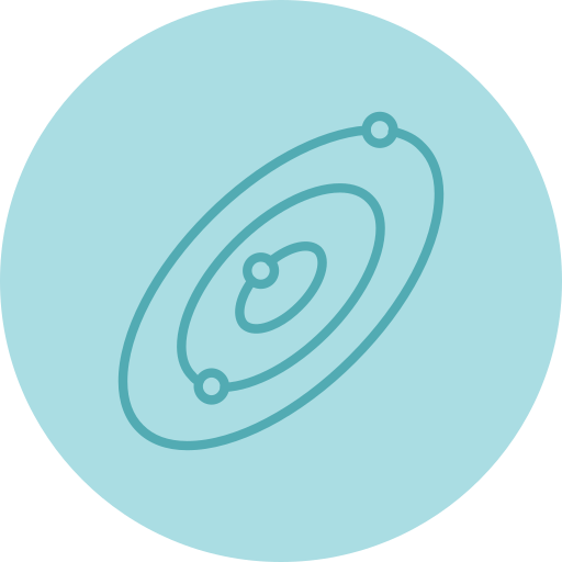 행성 Generic color fill icon