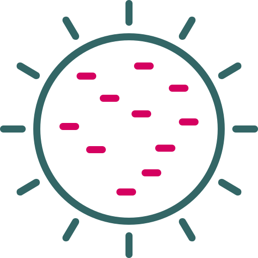 słońce Generic color outline ikona