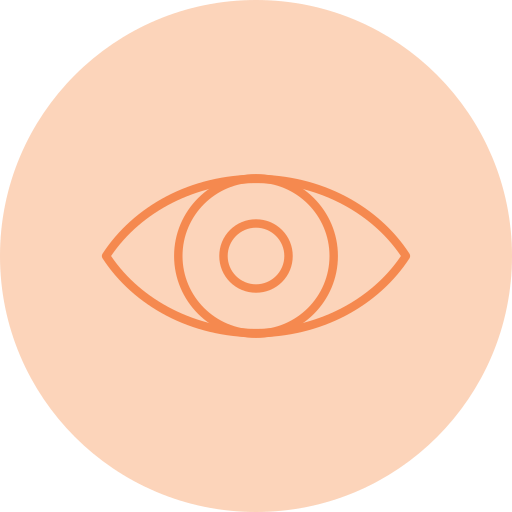 ojo Generic color fill icono