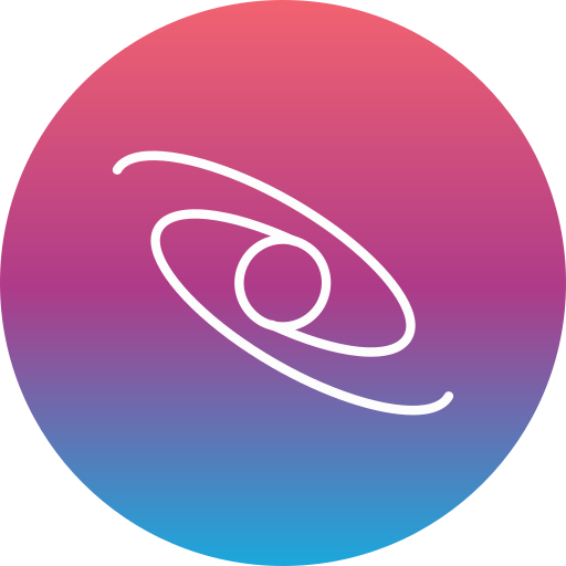 planet Generic gradient fill icon