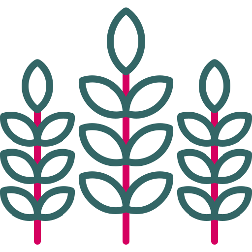 hoja de la planta Generic color outline icono