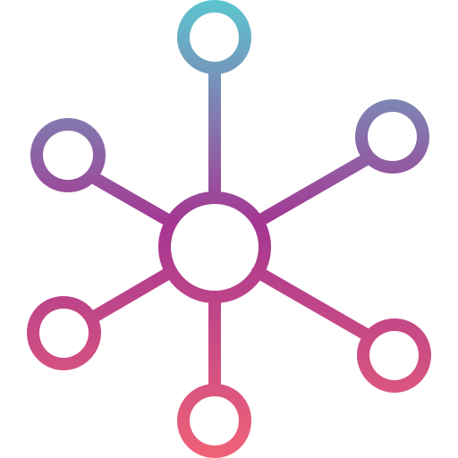 Molecule Generic gradient outline icon