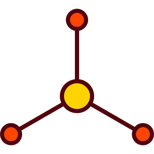 molekül Generic color lineal-color icon