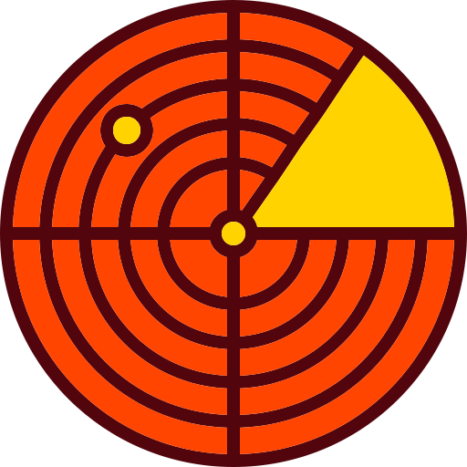 レーダー Generic color lineal-color icon