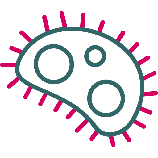細菌 Generic color outline icon