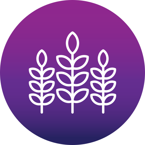 blad planten Generic gradient fill icoon