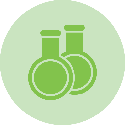 Flasks Generic color fill icon
