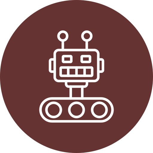 robot Generic color fill icono